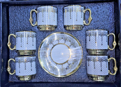 Stunning turkish tea set 6 - turkish,