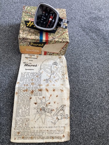 Vintage huret bicycle - huret, speedo