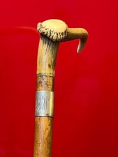 Deer Antler Handle wood oak