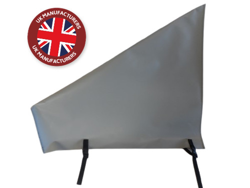 Caravan tow hitch cover grey - tow,