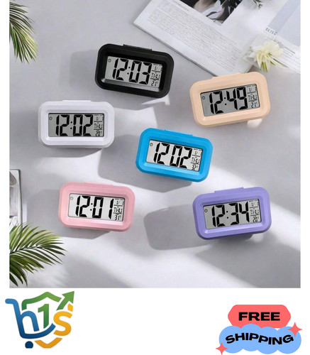 Digital desk alarm clock - digital,