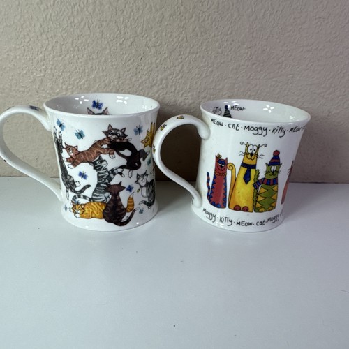 Dunoon fine bone china cat - fine,