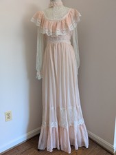 Gunne Sax Pink Cottage Vintage