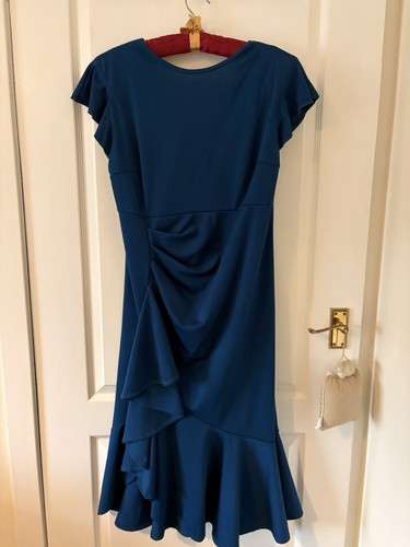 Teal blue maternity - maternity, formal