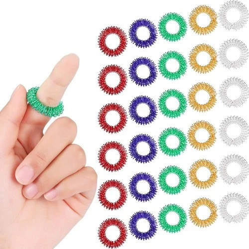 Pieces acupressure rings - 50,