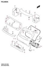 Suzuki Genuine Trim Back Door