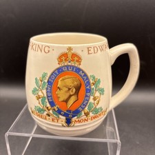 Coronation Mug Cup 1937 J & G