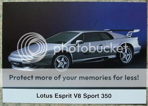 Lotus esprit sport 350 car - v8,