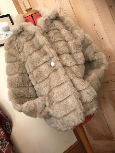 Next faux mink fur jacket - jacket, 16