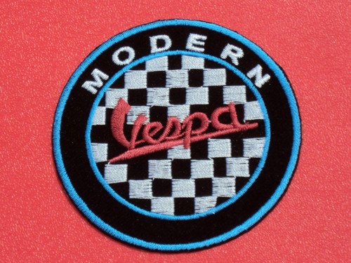 Vespa scooter patch sew iron - sew, /