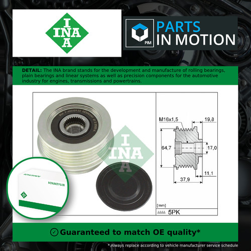Overrunning alternator pulley - alternator,