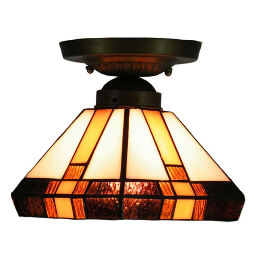 Tiffany ceiling light stained - tiffany,
