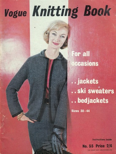 Vogue knitting book - knitting, 1959