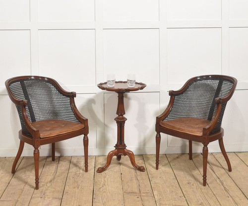 Pair regency style mahogany - regency,