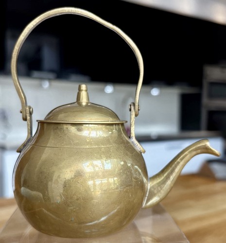 Small vintage solid - , brass
