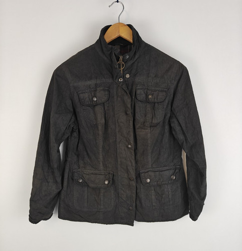 Barbour women black waxed - barbour,