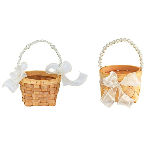 Wedding basket with handle - basket,