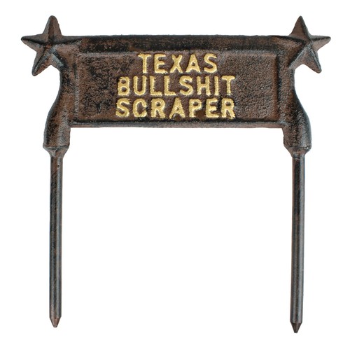 Cast iron texas - iron, star