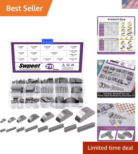 211pcs metric woodruff - 211pcs,