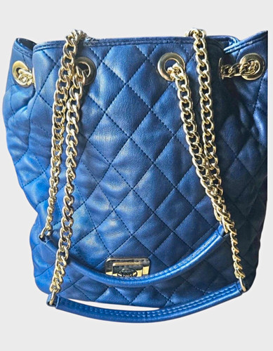 Love moschino blue quilted - blue,