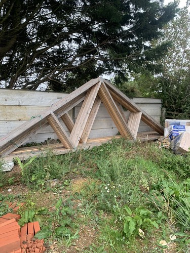 Timber roof trusses - timber,