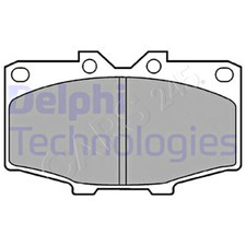 Disc Brake Pad Set DELPHI Fits