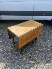 Vintage Antique Oak Drop Leaf
