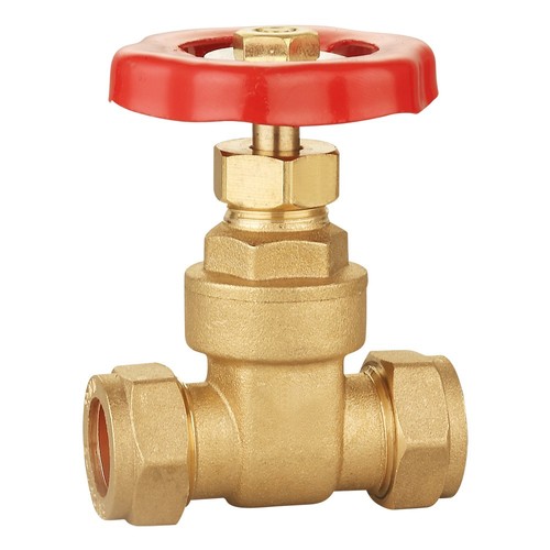 Brass gate valve wras - valve, approved