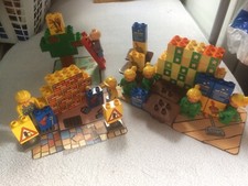 Bob The Builder Duplo Set 1x Naughty Spud 4x Wallpaper Wendy And 2x Busy Bob