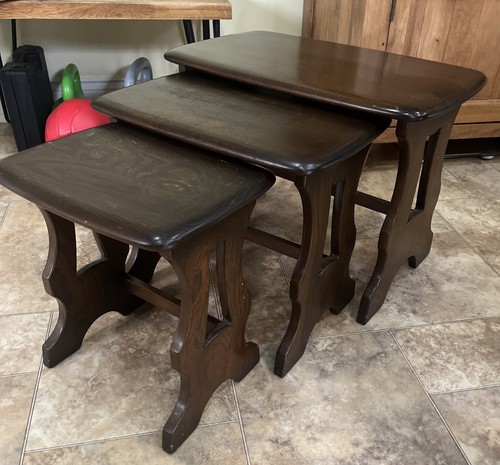 Ercol nest tables - ercol, 3