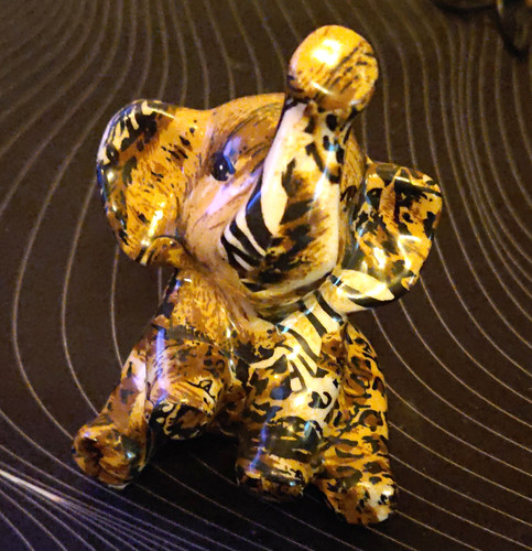 Collager ceramic elephant - collager,
