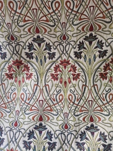 Thick jacquard fabric - fabric, remnant