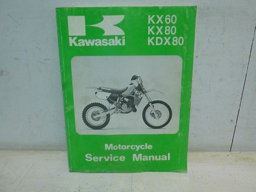 Kawasaki kx60 kx80 - kdx80, 1988