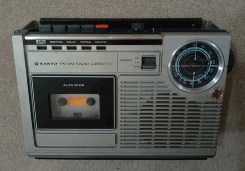 Vintage sanyo m2402 portable - vintage,