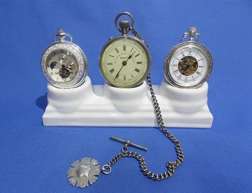 Triple large pocket watch - large,