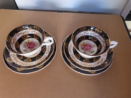 Pair vintage trios - of, royal