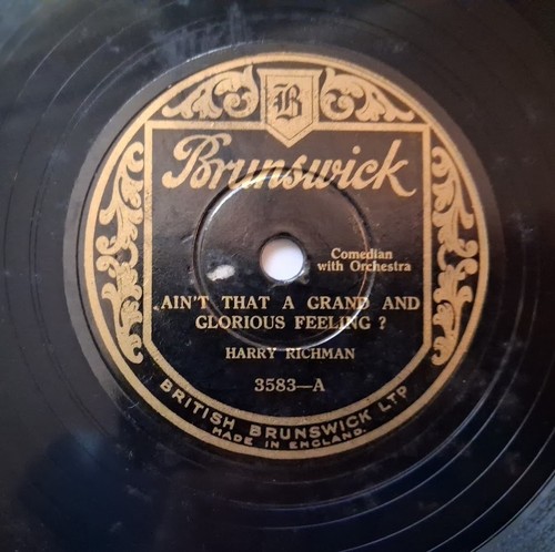78rpm harry richman - 10",