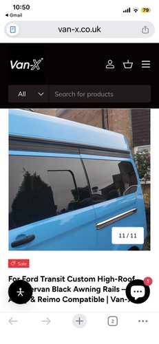 Campervan awning rail all - campervan,