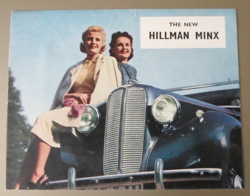 Hillman minx saloon - hillman, drophead