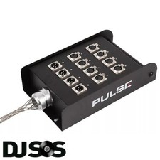 Pulse - PSG01424 - 12 WAY (8/4) LOADED XLR STAGE BOX