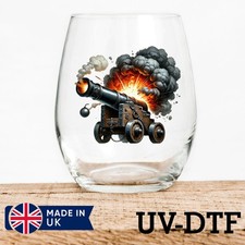 Pirate Cannon 8pcs UV DTF