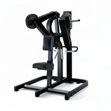 Technogym Pure Strength Plate Loaded Seated Low Row Black - Commercial Gym