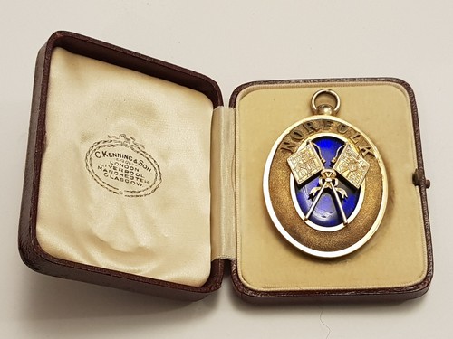 1936 hallmarked silver masonic - 1936,
