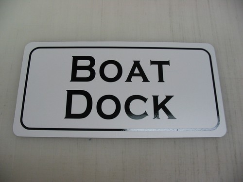 Boat dock metal - dock, golf