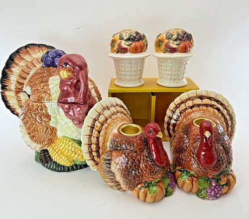 Vtg set thanksgiving - set,