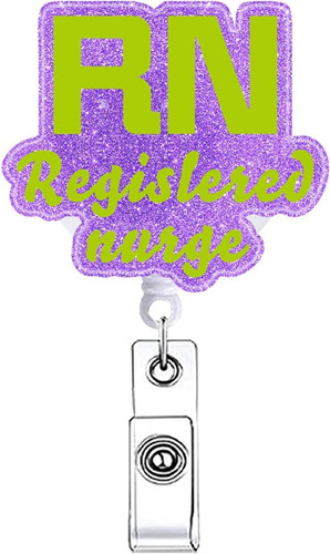 Registered nurse badge reel - nurse,