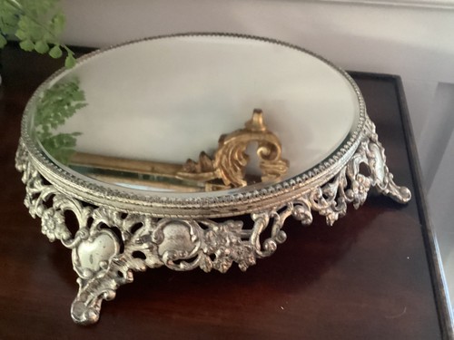Baroque rococo plateau - plateau, mirror