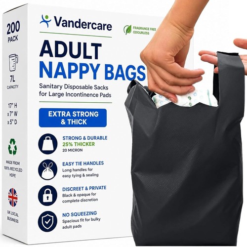 Adult nappy bags 100 - |,