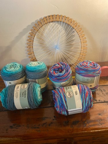 Weaving round loom and 600g - loom,