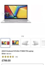 ASUS Vivobook 15 15.6in i7